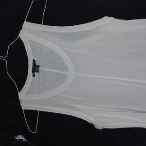A/X Armani Exchange Women's Cream Tank Top